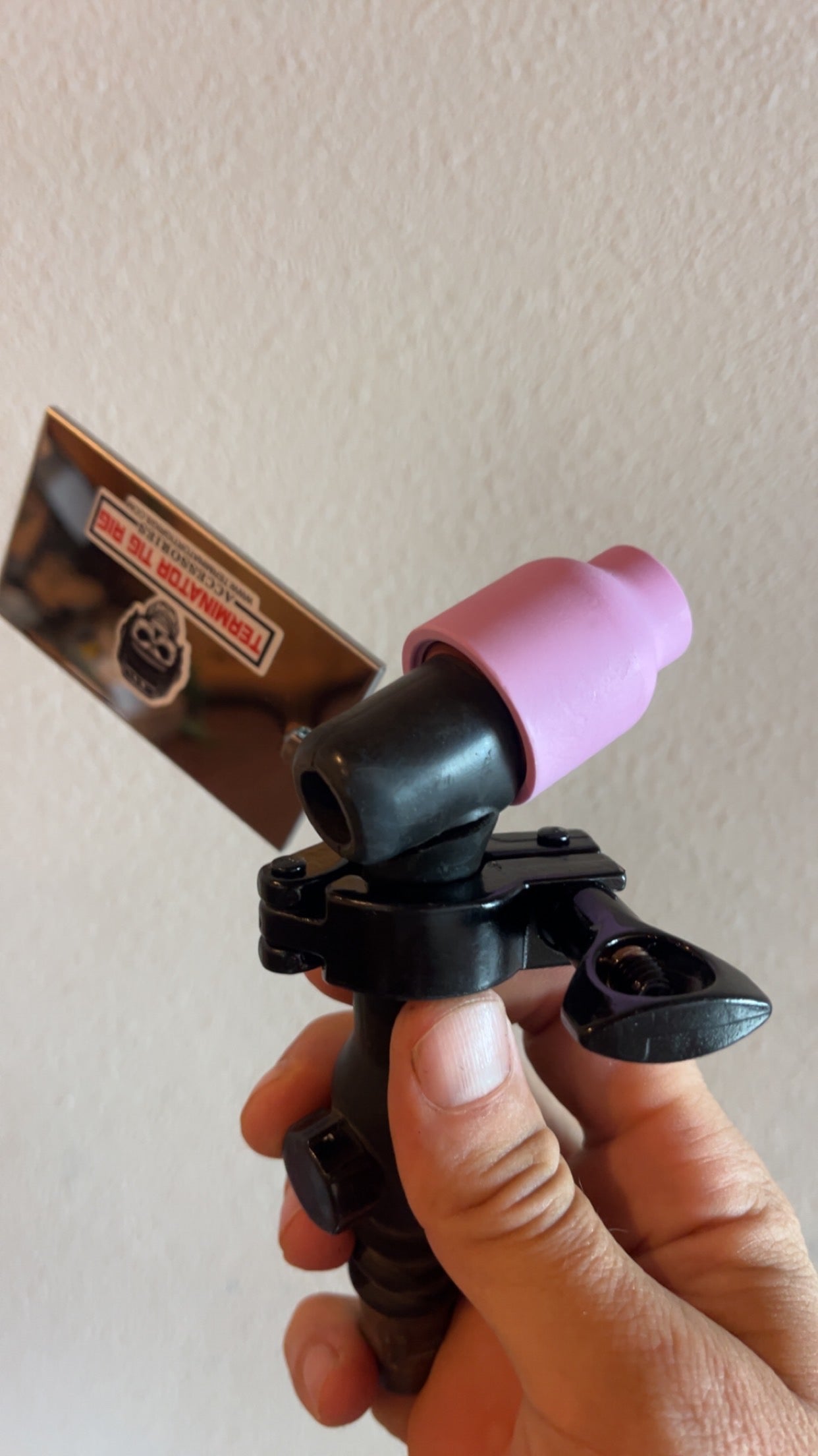 Terminator tig torch mounted mirror (QUICK DETACH)