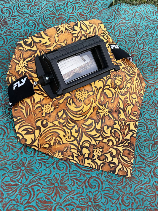 Tan Paisley Box Hood (3-4oz)