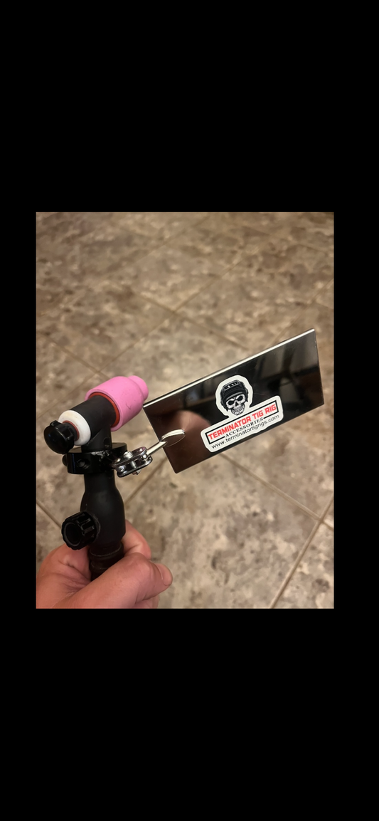 Terminator tig torch mounted mirror (ALLEN HEAD BOLT TYPE)